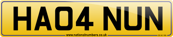 HA04 NUN