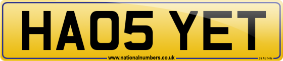 HA05 YET