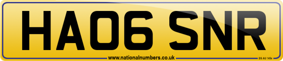 HA06 SNR