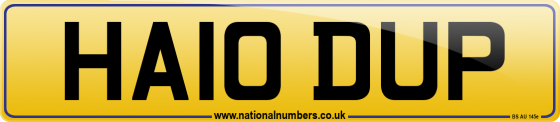 HA10 DUP