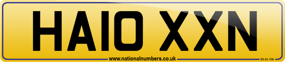 HA10 XXN