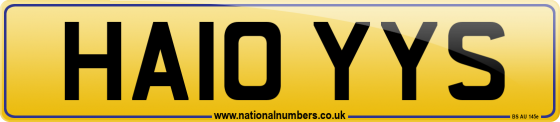 HA10 YYS