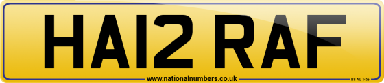 HA12 RAF
