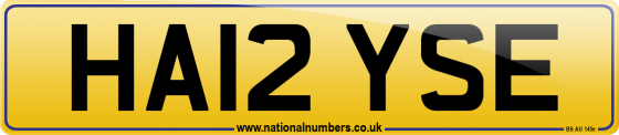 HA12 YSE