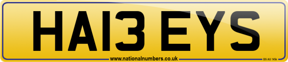 HA13 EYS