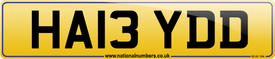 HA13 YDD