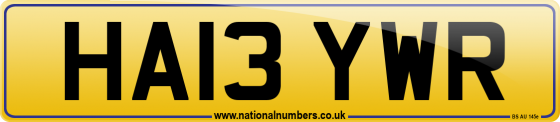 HA13 YWR