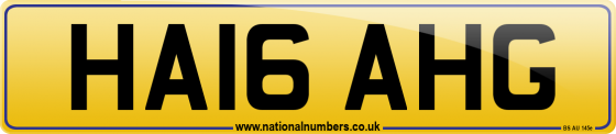 HA16 AHG