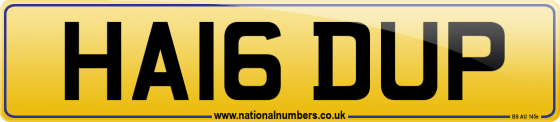 HA16 DUP