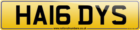 HA16 DYS
