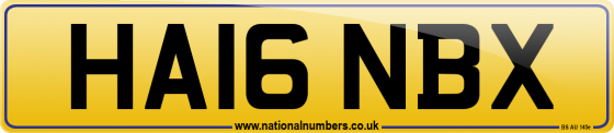 HA16 NBX