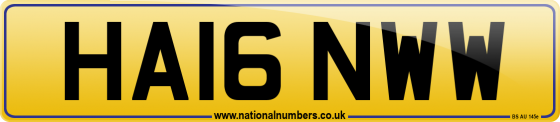HA16 NWW