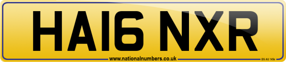 HA16 NXR