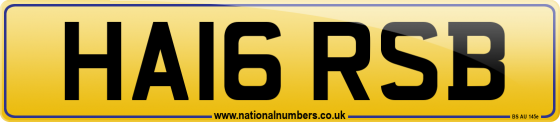 HA16 RSB