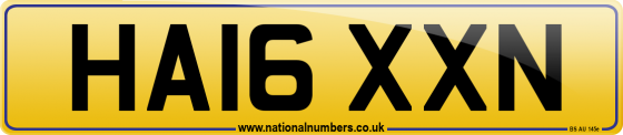 HA16 XXN