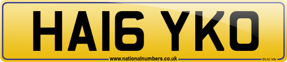 HA16 YKO