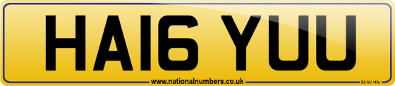 HA16 YUU