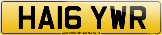 HA16 YWR