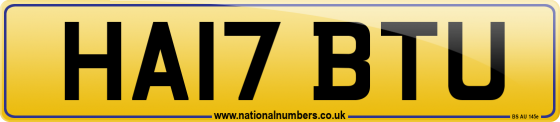 HA17 BTU