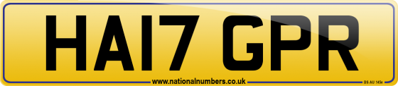 HA17 GPR