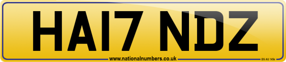 HA17 NDZ