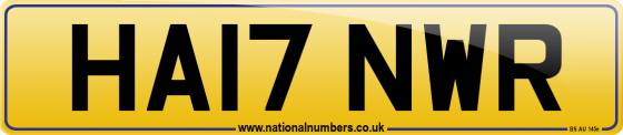 HA17 NWR