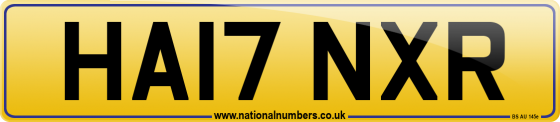 HA17 NXR