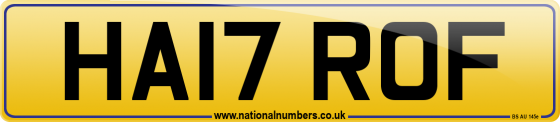HA17 ROF