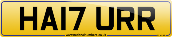 HA17 URR
