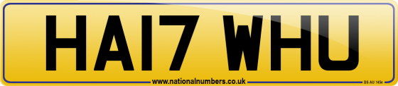 HA17 WHU