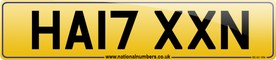 HA17 XXN