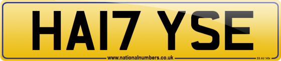 HA17 YSE