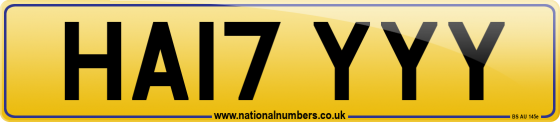 HA17 YYY