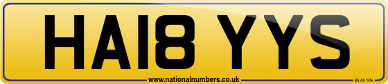 HA18 YYS