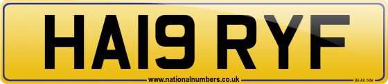 HA19 RYF