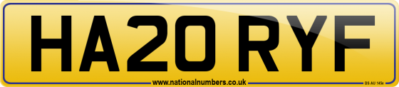 HA20 RYF