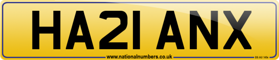 HA21 ANX