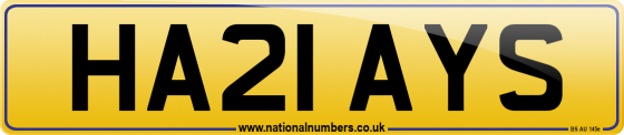 HA21 AYS