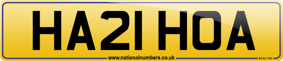 HA21 HOA