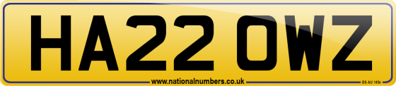 HA22 OWZ