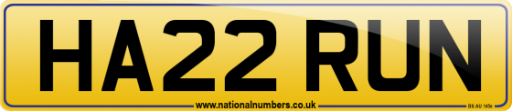 HA22 RUN