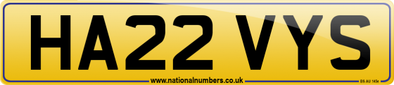 HA22 VYS