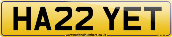 HA22 YET