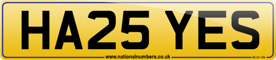 HA25 YES