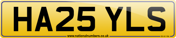 HA25 YLS