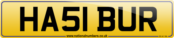 HA51 BUR