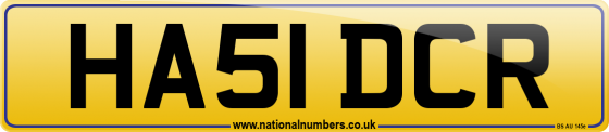 HA51 DCR