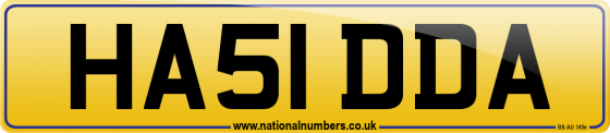 HA51 DDA