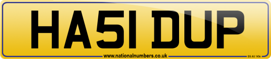 HA51 DUP