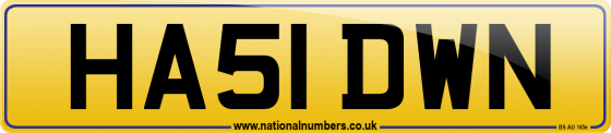 HA51 DWN